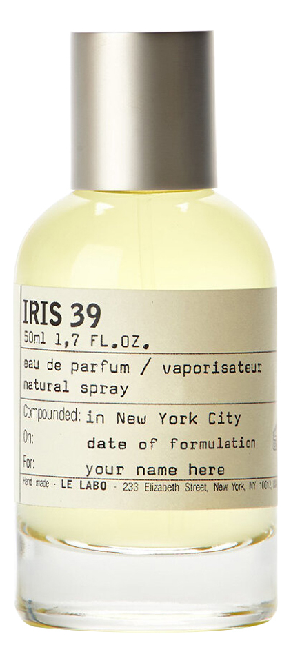 

Iris 39: парфюмерная вода 50мл уценка, Iris 39