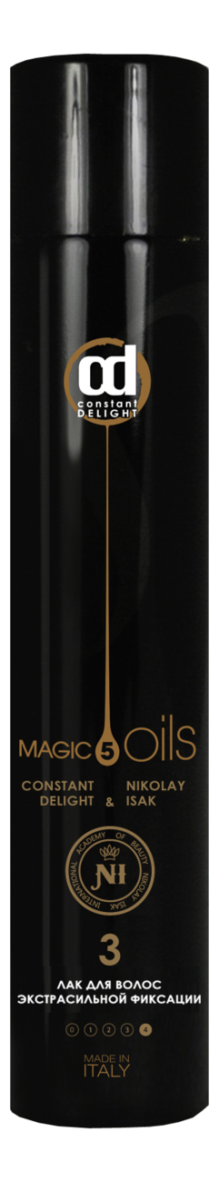 

Лак для волос экстрасильной фиксации 5 Magic Oils No3 400мл (без запаха)