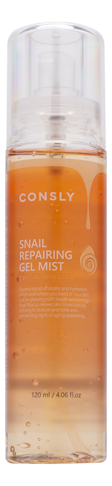 

Восстанавливающий гель-мист для лица с муцином улитки Snail Repairing Gel Mist 120мл