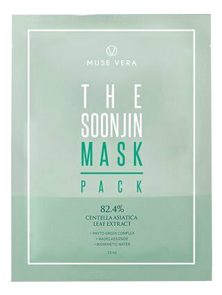 Тканевая маска для лица Muse Vera The Soonjin Mask Pack: Маска 1шт