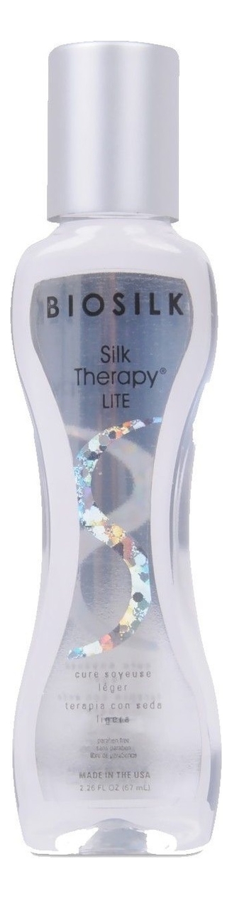 

Жидкий шелк для волос Biosilk Silk Therapy Lite: Шелк 67мл, Жидкий шелк для волос Biosilk Silk Therapy Lite