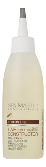 

Кератиновый конструктор для укладки волос 3 в 1 Keratin Line Hair Constructor 150мл