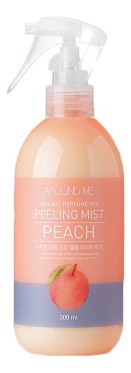 

Пилинг-мист для тела Around Me Natural Perfume Vita Peeling Mist Peach 300мл