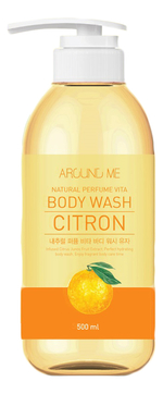 Гель для душа Around Me Natural Perfume Vita Body Wash Citron 500мл