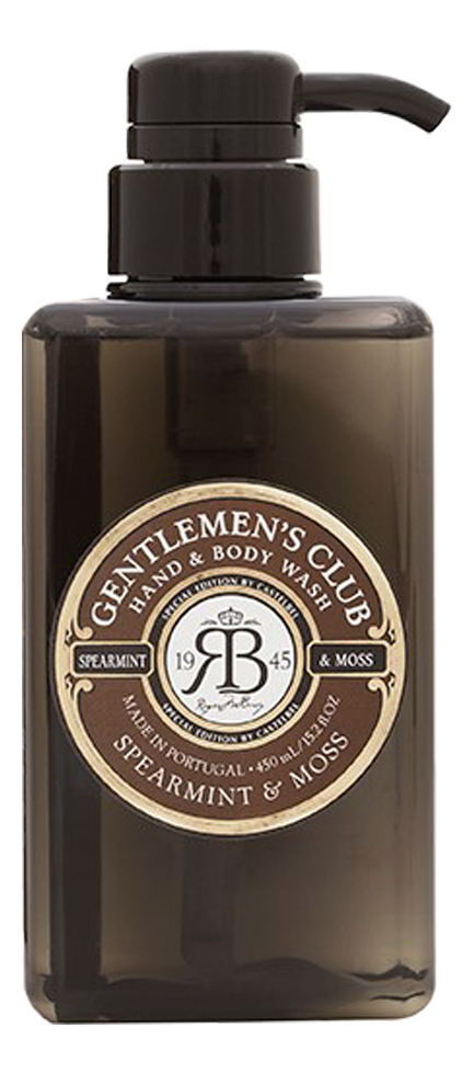 Gentlemen's Club Spearmint & Moss: гель для душа 450мл