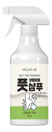 Шампунь для ног Around Me Soft Foot Shampoo Green Tea 500мл от Randewoo