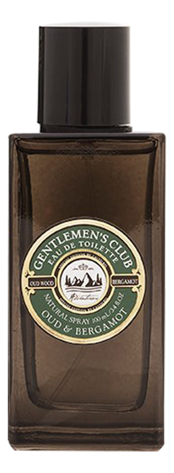 

Gentlemen's Club Oud & Bergamot: туалетная вода 100мл, Gentlemen's Club Oud & Bergamot