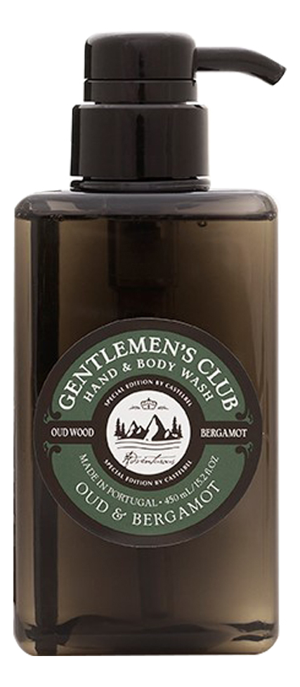 

Gentlemen's Club Oud & Bergamot: гель для душа 450мл, Gentlemen's Club Oud & Bergamot