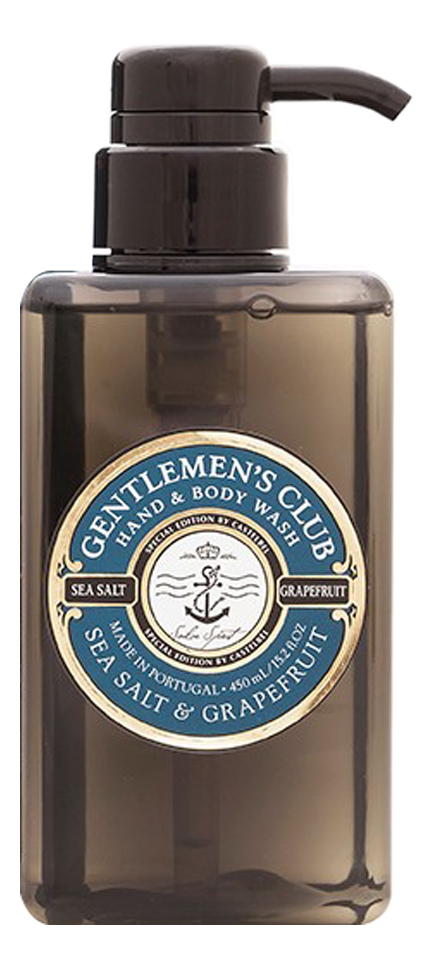 

Gentlemen's Club Sea Salt & Grapefruit: гель для душа 450мл, Gentlemen's Club Sea Salt & Grapefruit