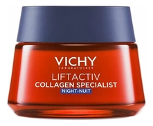 Vichy Ночной крем для лица с коллагеном Liftactiv Collagen Specialist Nuit 50мл