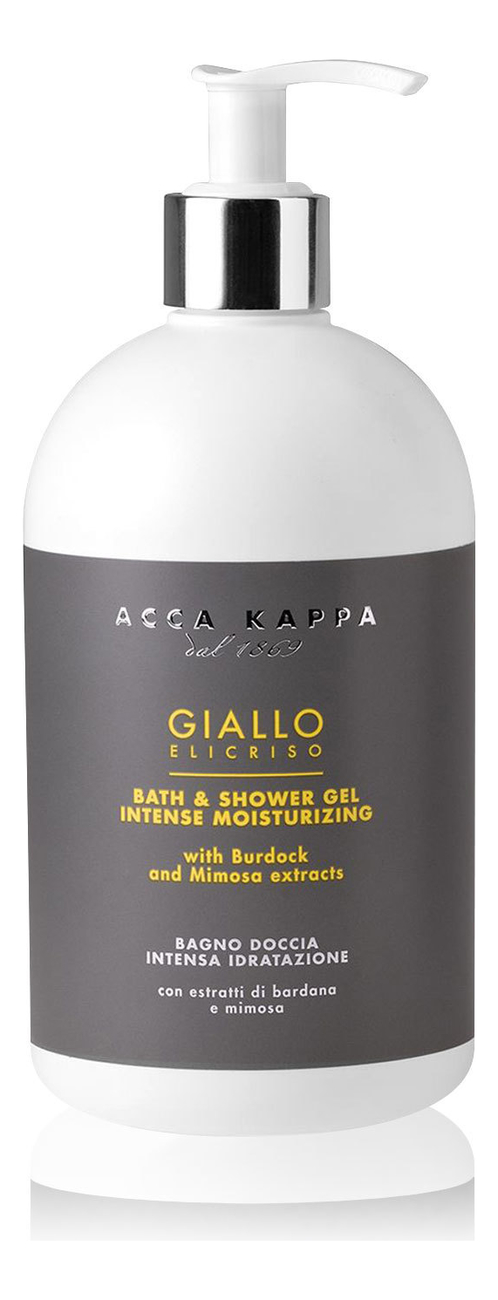 Купить Гель для душа Giallo Elicriso Bath & Shower Gel 500мл, Гель для душа Giallo Elicriso Bath & Shower Gel 500мл, Acca Kappa