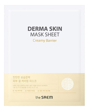 The Saem Тканевая маска для лица Derma Skin Mask Sheet Creamy Barrier 28мл