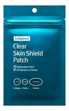 By Wishtrend Противовоспалительные патчи для лица Clear Skin Shield Patch 39шт