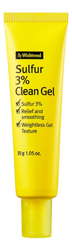 Точечное средство для лица против акне с серой Sulfur 3% Clean Gel 30г