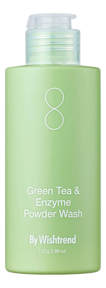 Энзимная пудра для лица с экстрактом зеленого чая Green Tea & Enzyme Powder Wash 110г petite maison мыло для рук hand wash pomegranate