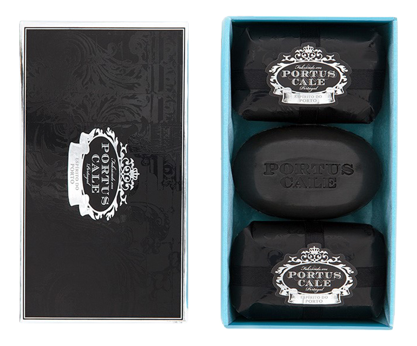 Portus Cale Black Edition: мыло 3*150г цена и фото