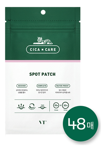 

Патчи против акне Cica Spot Patch: Патчи 48шт, Патчи против акне Cica Spot Patch