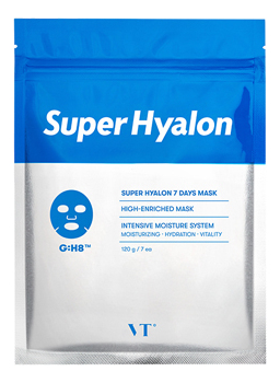 

Увлажняющая ампульная маска для лица с гиалуроновой кислотой Super Hyalon 7 Days Mask: Маска 7шт, Увлажняющая ампульная маска для лица с гиалуроновой кислотой Super Hyalon 7 Days Mask