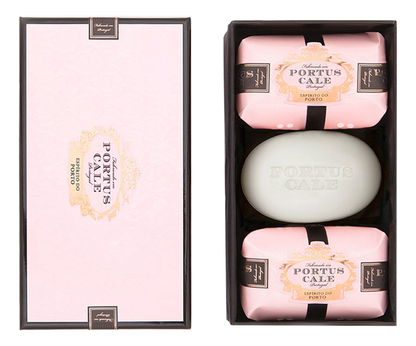 

Portus Cale Rose Blush: мыло 3*150г, Portus Cale Rose Blush