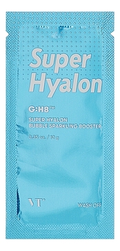 Пузырьковая маска для лица Super Hyalon Bubble Sparkling Booster