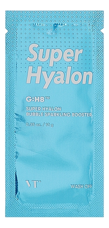 

Пузырьковая маска для лица Super Hyalon Bubble Sparkling Booster: Маска 1шт, Пузырьковая маска для лица Super Hyalon Bubble Sparkling Booster