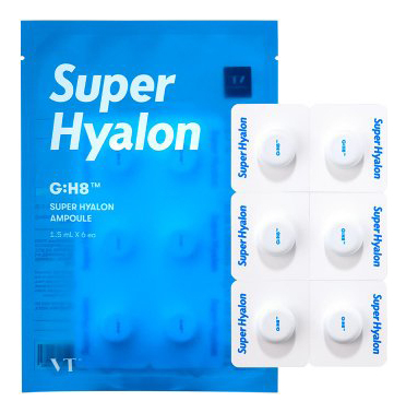 

Ампульная сыворотка для лица Super Hyalon Ampoule: Сыворотка 6*1,5мл, Ампульная сыворотка для лица Super Hyalon Ampoule