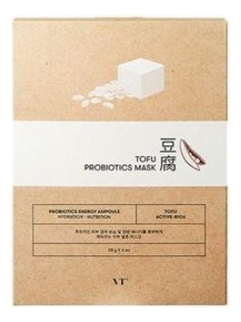 

Тканевая маска для лица с комплексом пробиотиков Tofu Probiotics Mask: Маска 28г, Тканевая маска для лица с комплексом пробиотиков Tofu Probiotics Mask