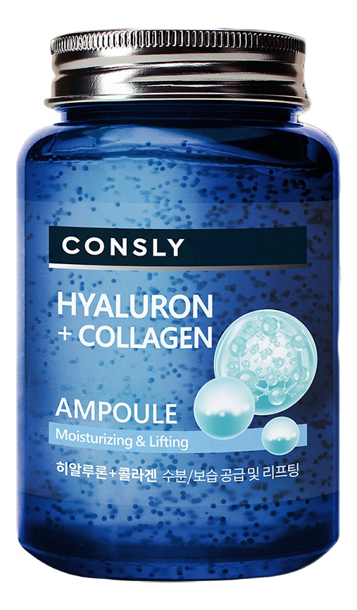 Укрепляющая сыворотка с гиалуроновой кислотой и коллагеном Hyaluron + Collagen Ampoule 250мл укрепляющая сыворотка с гиалуроновой кислотой и коллагеном hyaluron collagen ampoule 250мл