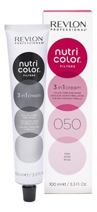 

Тонирующий крем-бальзам без аммиака Nutri Color Filters 3 In 1 Cream 050 Pink: Крем-бальзам 100мл, Тонирующий крем-бальзам без аммиака Nutri Color Filters 3 In 1 Cream 050 Pink