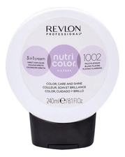 Revlon Professional Тонирующий крем-бальзам без аммиака Nutri Color Filters 3 In 1 Cream 1002 Pale Platinum