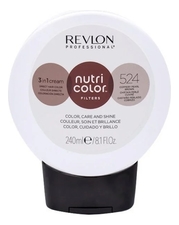 Revlon Professional Тонирующий крем-бальзам без аммиака Nutri Color Filters 3 In 1 Cream 524 Coppery Pearl Brown