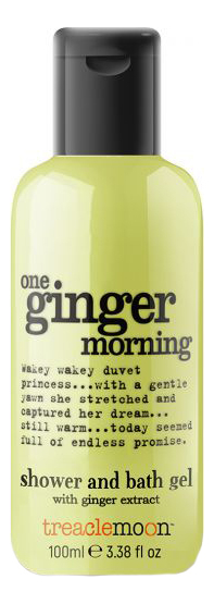 

Гель для душа Бодрящий Имбирь One Ginger Morning Shower & Bath Gel: Гель 100мл, Гель для душа Бодрящий Имбирь One Ginger Morning Shower & Bath Gel