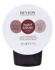 Revlon Professional Тонирующий крем-бальзам без аммиака Nutri Color Filters 3 In 1 Cream 642 Chestnut