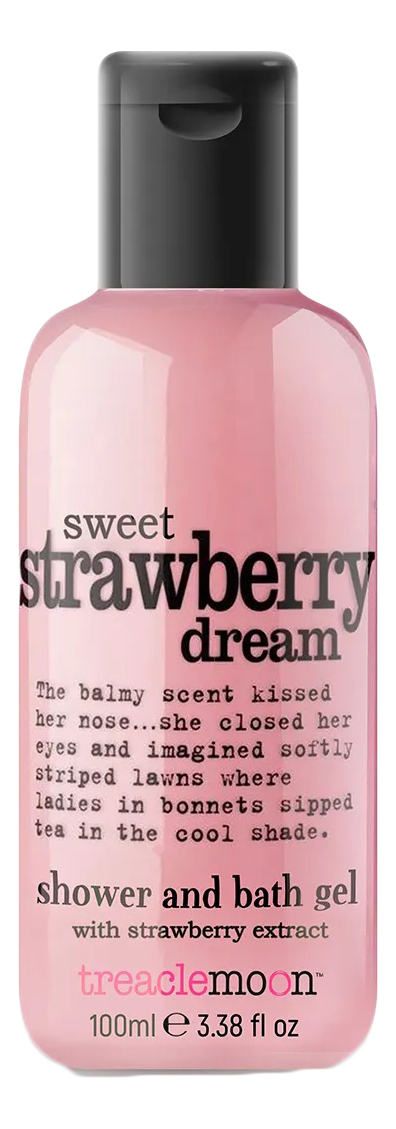 Гель для душа Спелая клубника Sweet Strawberry Dream Bath & Shower Gel: Гель 100мл