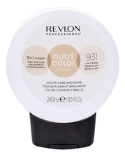 Revlon Professional Тонирующий крем-бальзам без аммиака Nutri Color Filters 3 In 1 Cream 931 Light Beige