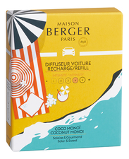 Maison Berger Paris Сменный ароматизатор для автомобиля Coco Monoi