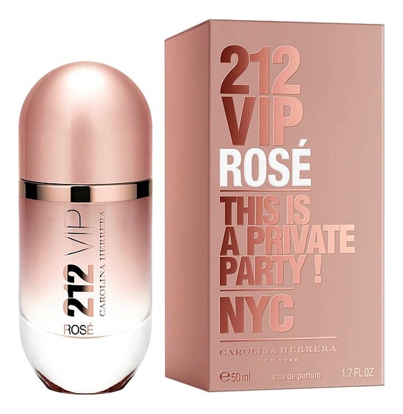 

212 VIP Rose: парфюмерная вода 50мл, 212 VIP Rose