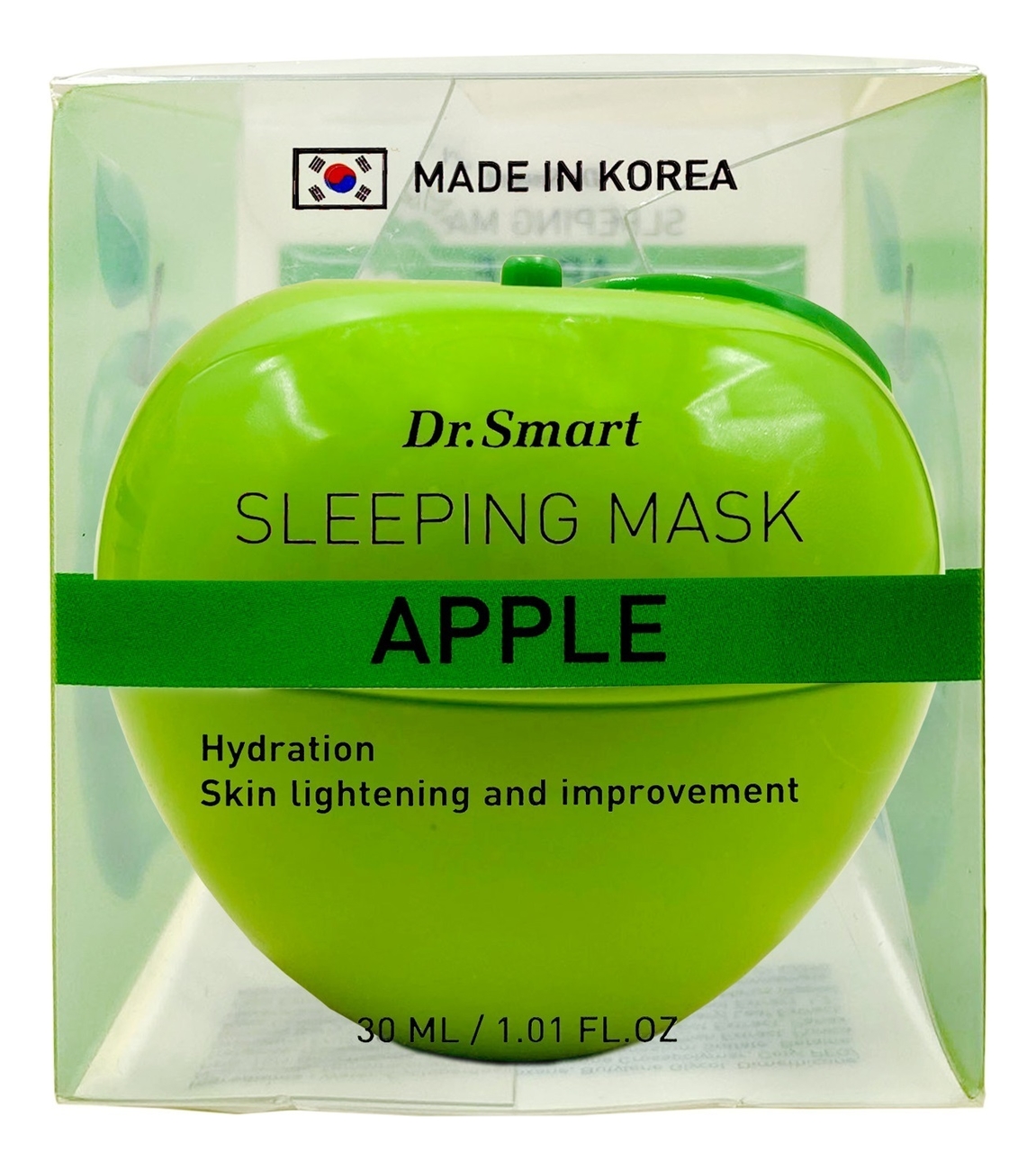 Ночная крем-маска с экстрактом яблока Dr. Smart Sleeping Mask Apple 30мл