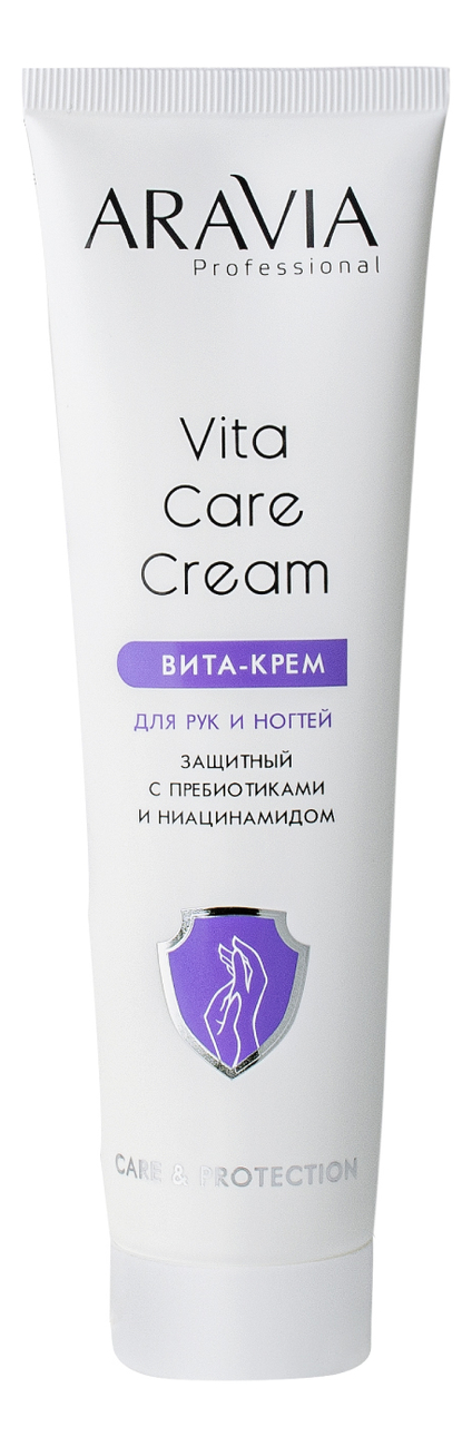 Вита-крем для рук и ногтей с пребиотиками и ниацинамидом Защитный Professional Vita Care Cream 100мл