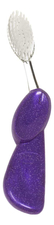 Radius Зубная щетка для левшей со сменной головкой Toothbrush Big Brush Purple Galaxy BBL-03