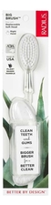 Radius Зубная щетка для правшей со сменной головкой Toothbrush Big Brush White Marble BBR-01