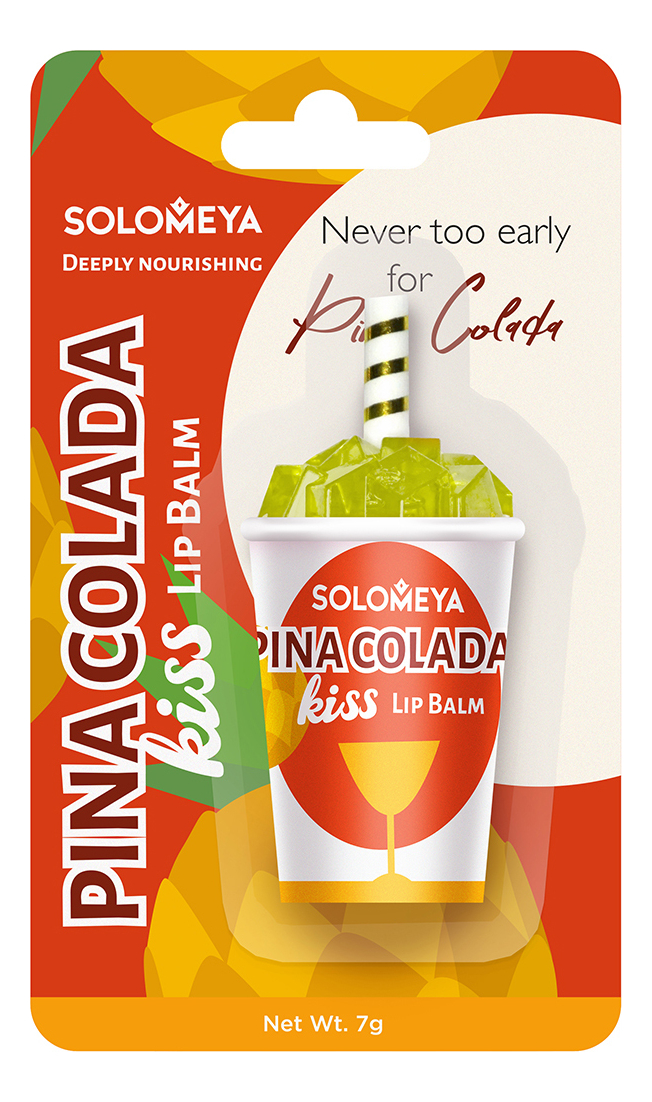

Бальзам для губ Lip Balm Pina Colada Kiss 7г