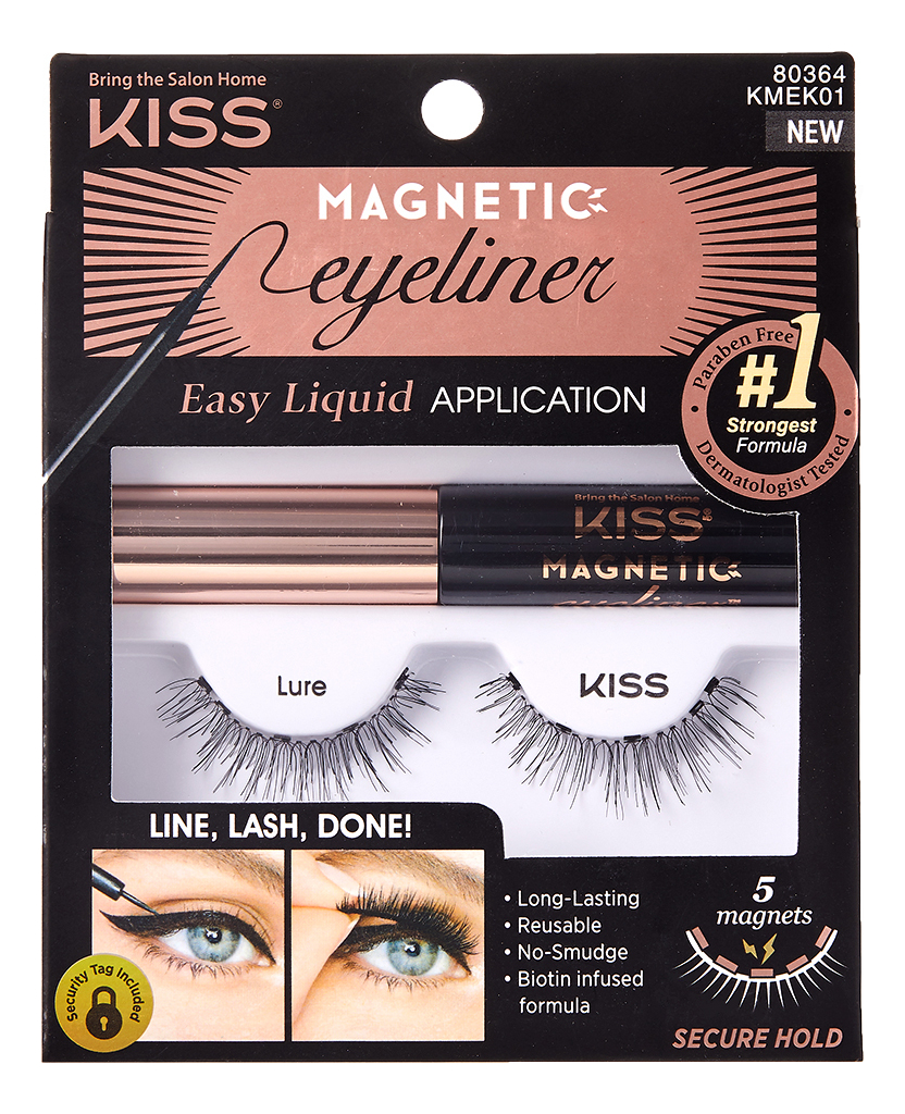 Набор KMEK01 (магнитные накладные ресницы Lure + подводка Magnetic Eyeliner 3мл)