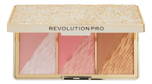 Revolution PRO Палетка для макияжа 3 в 1 Crystal Luxe 2,8г