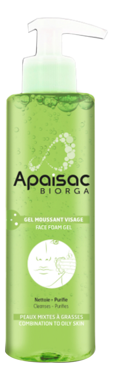 

Очищающий гель для лица Apaisac Gel Moussant Visage 200мл