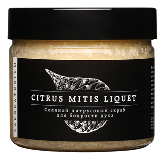 Соляной скраб для лица Цитрус Citrus Mitis Liquet: Скраб 150мл соляной скраб для лица цитрус citrus mitis liquet скраб 300мл