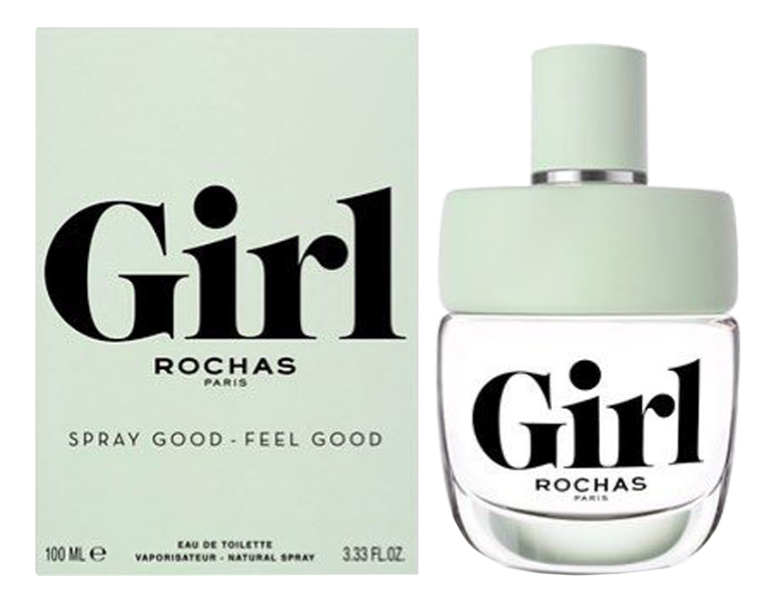 Girl: туалетная вода 100мл rochas girl 40