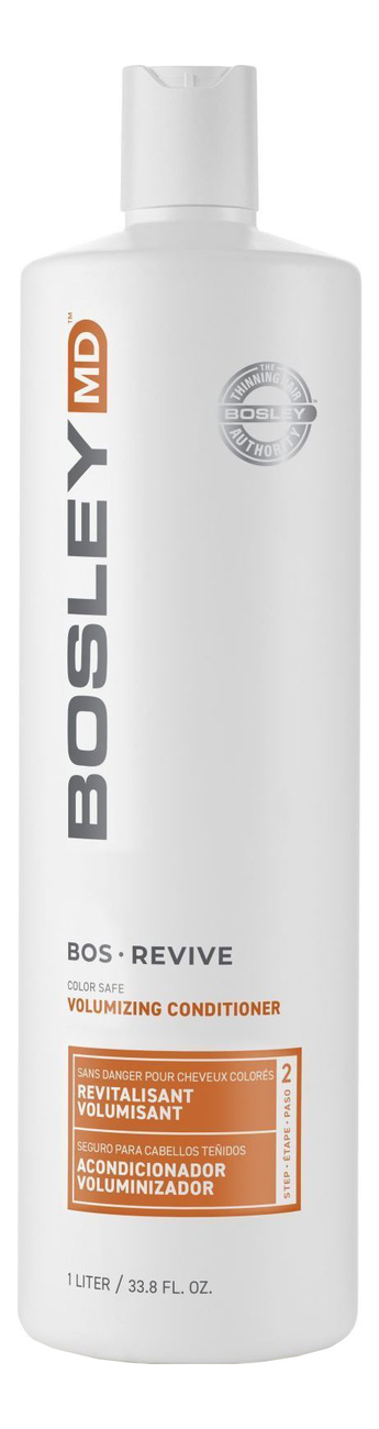 Кондиционер-активатор от выпадения и для стимуляции роста волос BOSRevive Color Safe Volumizing Conditioner: Кондиционер-активатор 1000мл кондиционер для предотвращения истончения и выпадения волос bos defense color safe volumizing conditioner кондиционер 1000мл