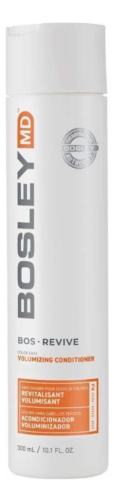 Кондиционер-активатор от выпадения и для стимуляции роста волос BOSRevive Color Safe Volumizing Conditioner: Кондиционер-активатор 300мл кондиционер активатор от выпадения и для стимуляции роста волос bosrevive non color treated hair volumizing conditioner кондиционер активатор 300мл