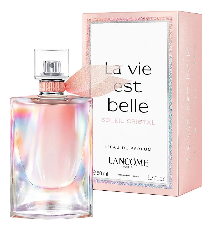 La Vie Est Belle Soleil Cristal: парфюмерная вода 50мл lancome la vie est belle legere 50